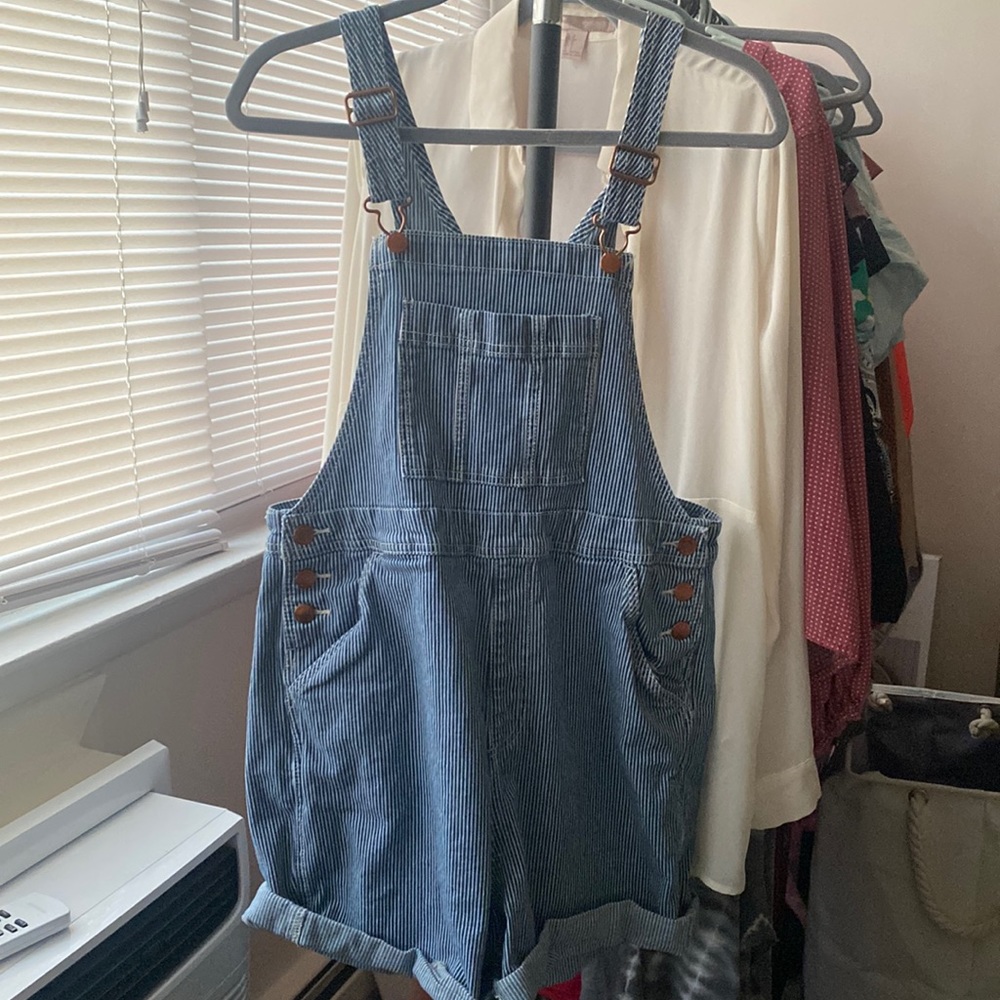 Universal Thread Denim Shortalls